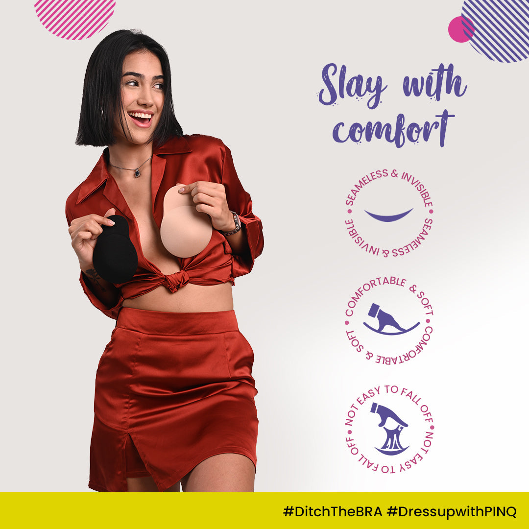 Breast Pasties & Breast Cups (Free 5 pairs of Nipple Pasties)