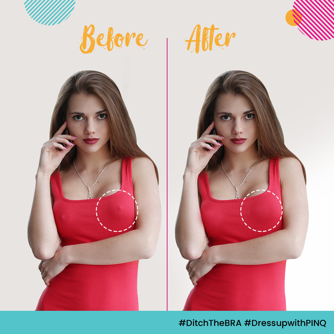 No Glue Reusable Nipple Covers