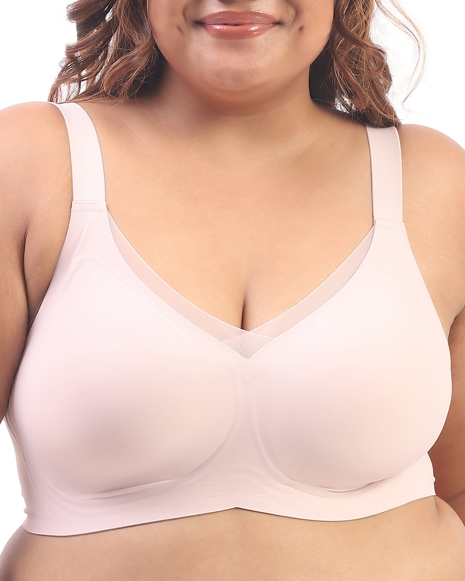 Bello – Wireless Pink Bra for Everyday Comfort