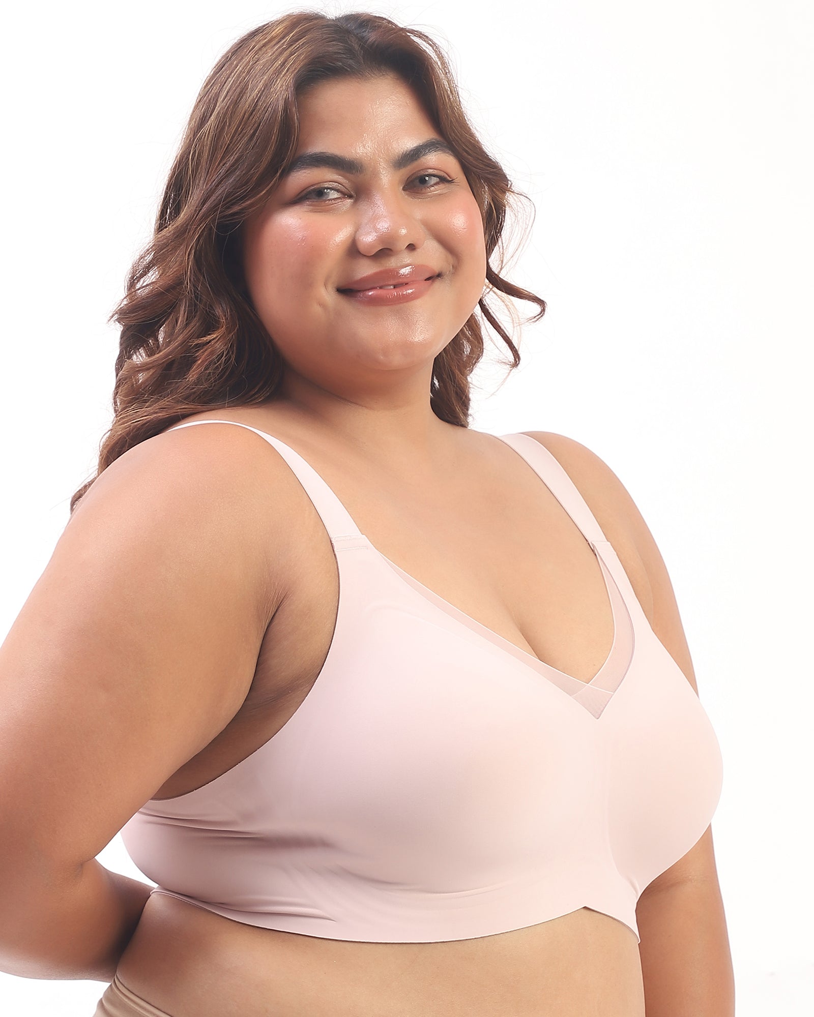 Bello – Wireless Pink Bra for Everyday Comfort