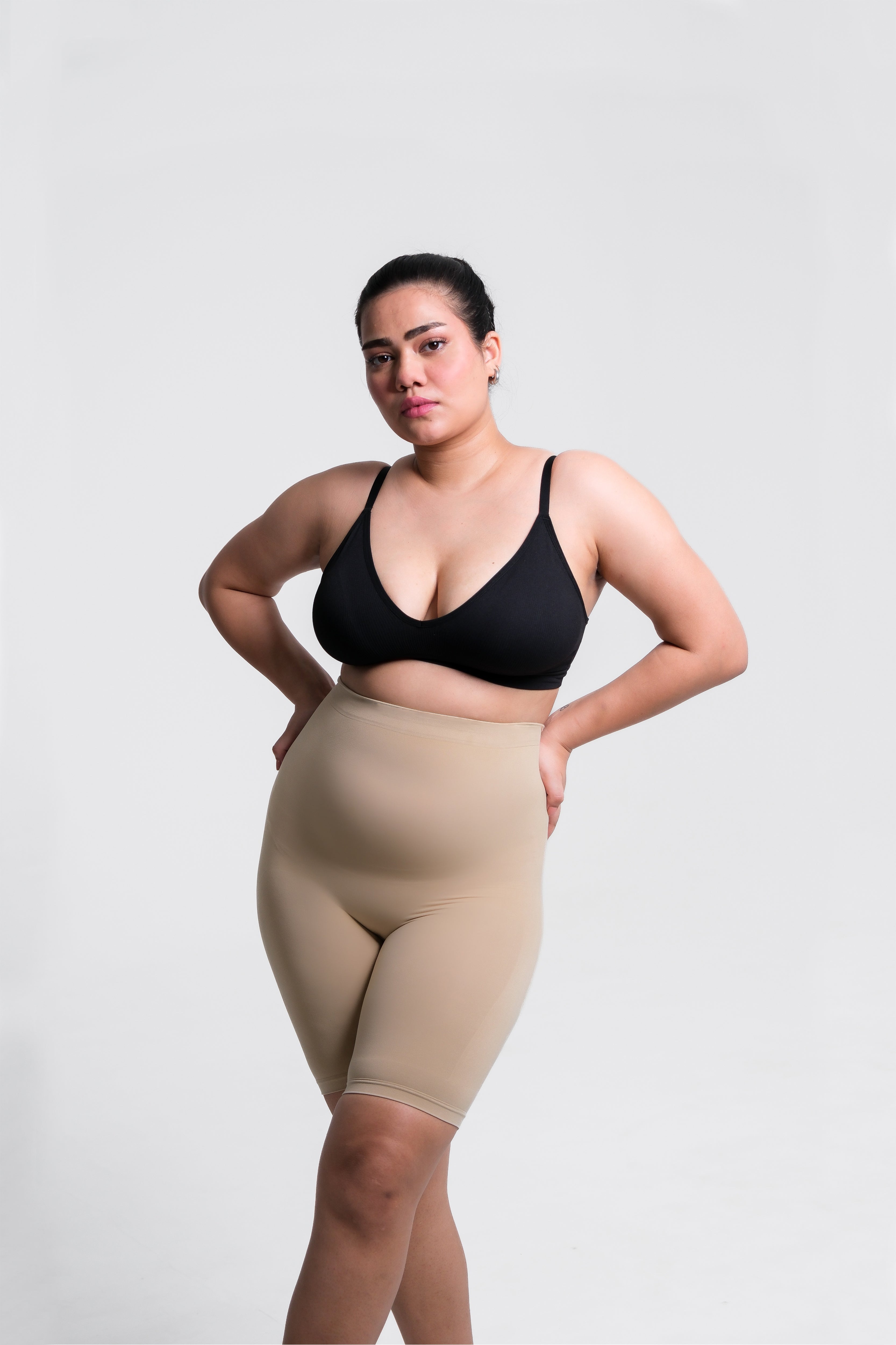 Butt Lifting Mid Thigh Shorts