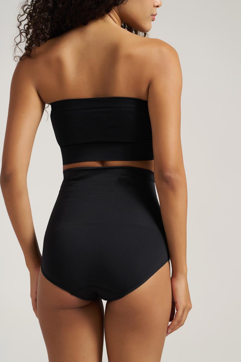 Munns & Mars Tummy Tucker Panty -  Black