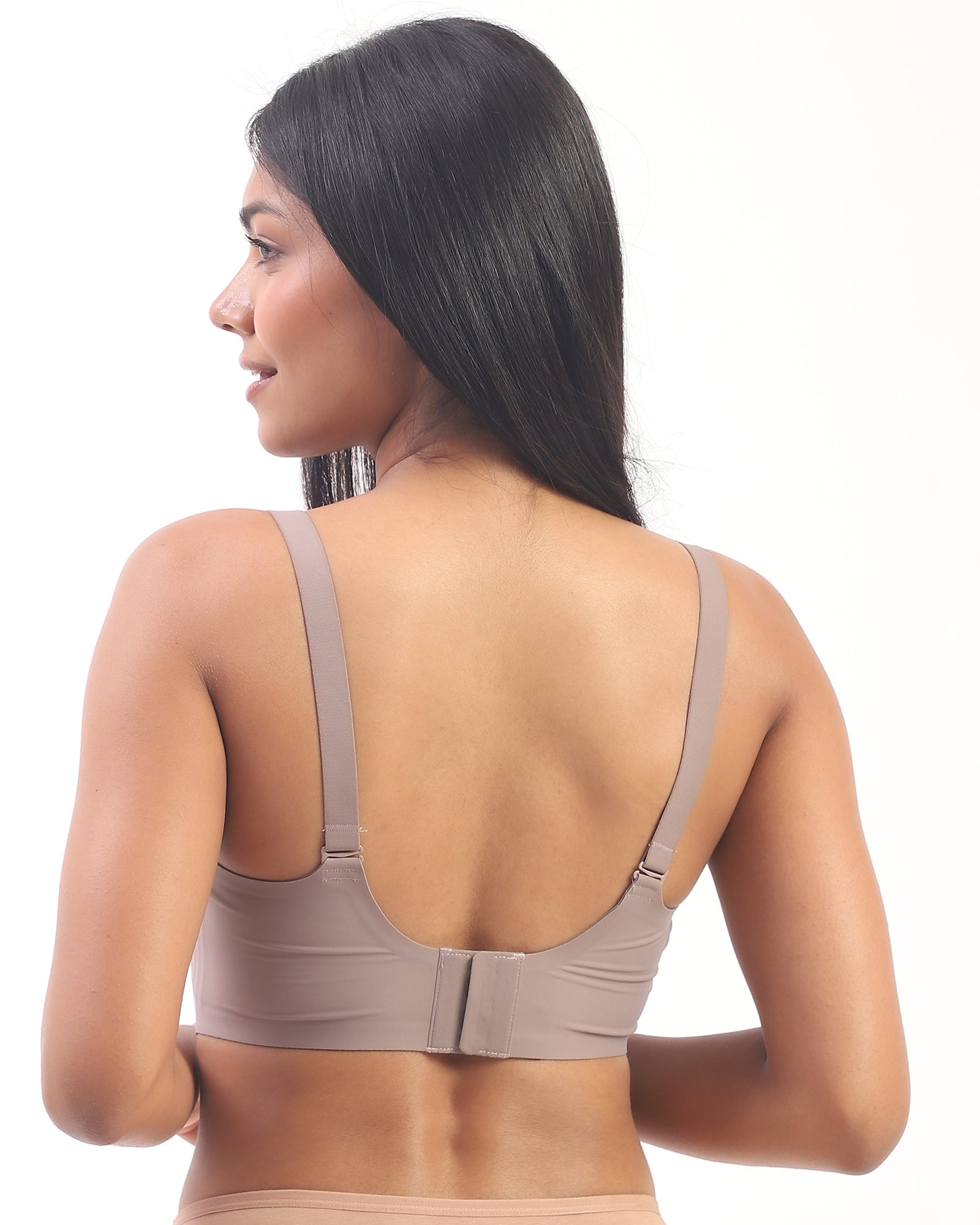 Sofia – Gray Seamless Wireless All Day Bra