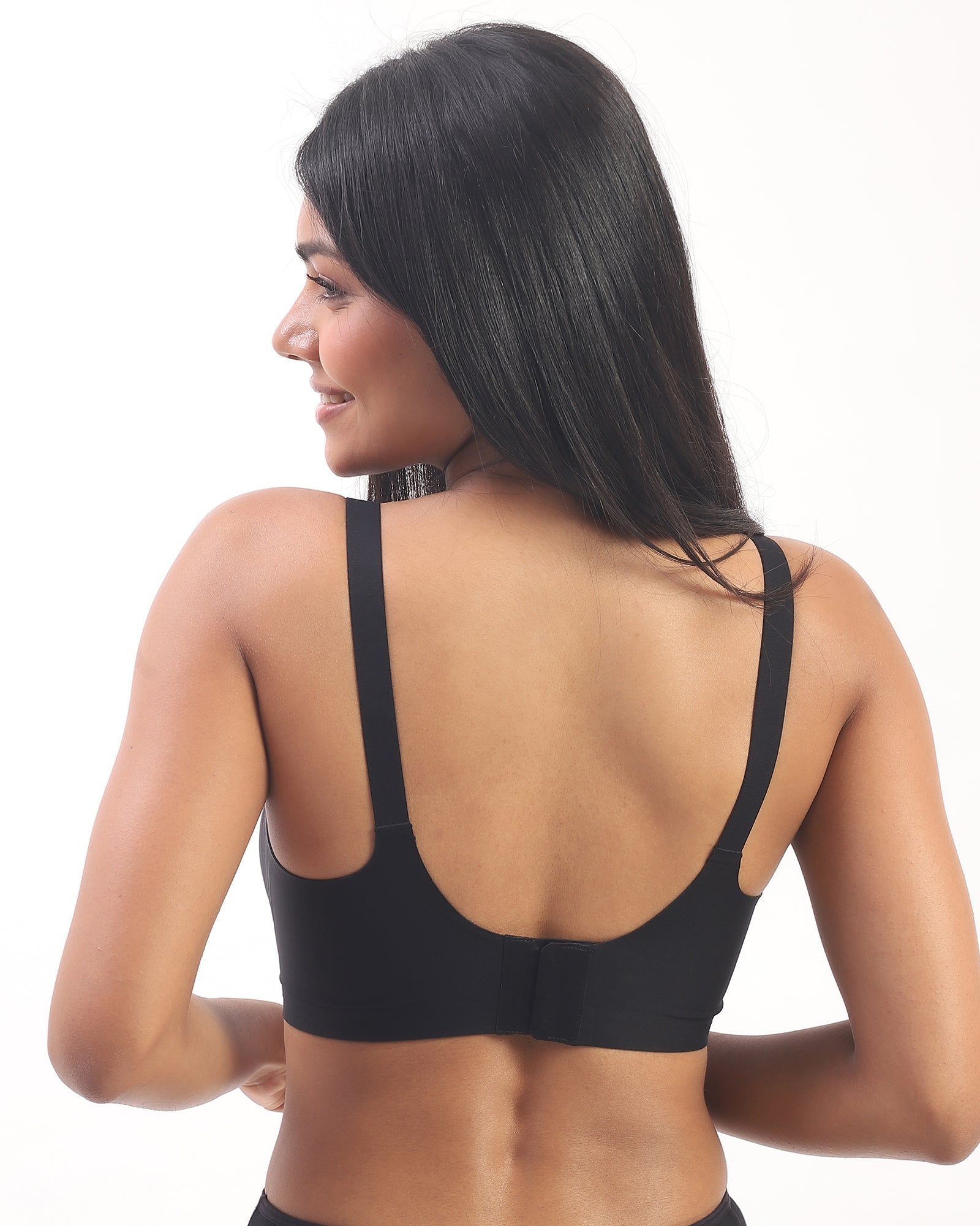 Vera – Black Wireless Everyday Lift Bra
