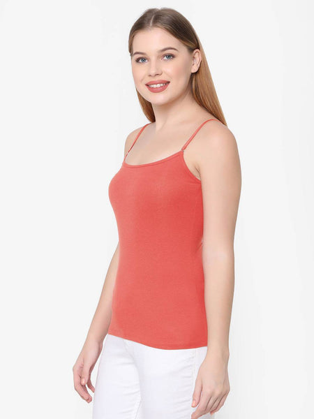 SOIE Woman - Solid Super Soft Cotton Spandex Camisole - Camisole -for Women