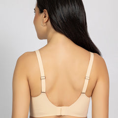 Chelvet Seamless Nude Padded Bra