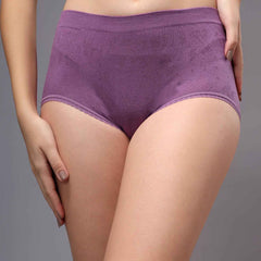 Women's Soft Organic Full Coverage High-Rise Stretchable Pregnancy and Maternity Panty