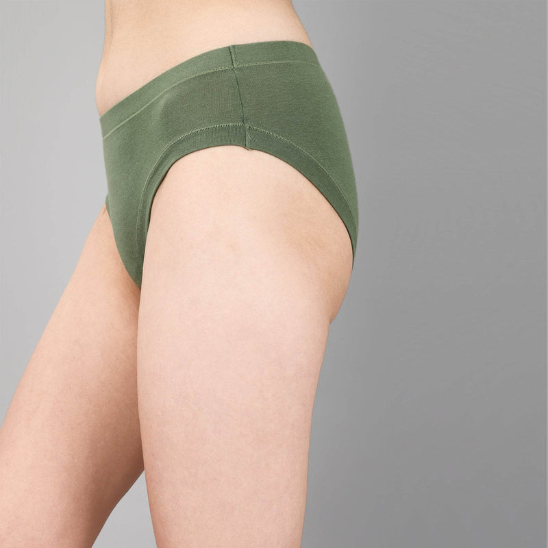 SOIE Woman - Mid Rise Stretch Cotton Seamless Full Coverage Shorty Panty (Pack of 2) - Panty -for Women