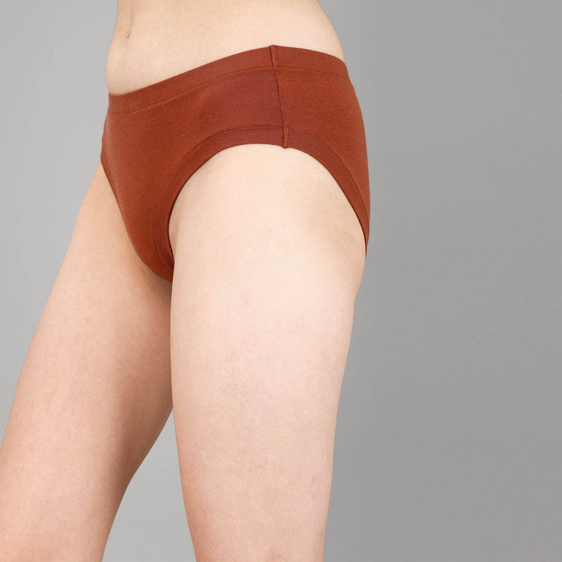 SOIE Woman - Mid Rise Stretch Cotton Seamless Full Coverage Shorty Panty (Pack of 2) - Panty -for Women