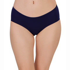 SOIE Woman - High Coverage Mid Rise Solid Cotton Brief Panty Combo (Pack of 2) - Panty -for Women