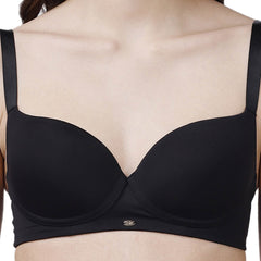 SOIE Woman - Semi/ Medium Coverage Padded Non Wired T-shirt Bra - Bra -for Women