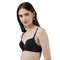 SOIE Woman - Semi/ Medium Coverage Padded Non Wired T-shirt Bra - Bra -for Women