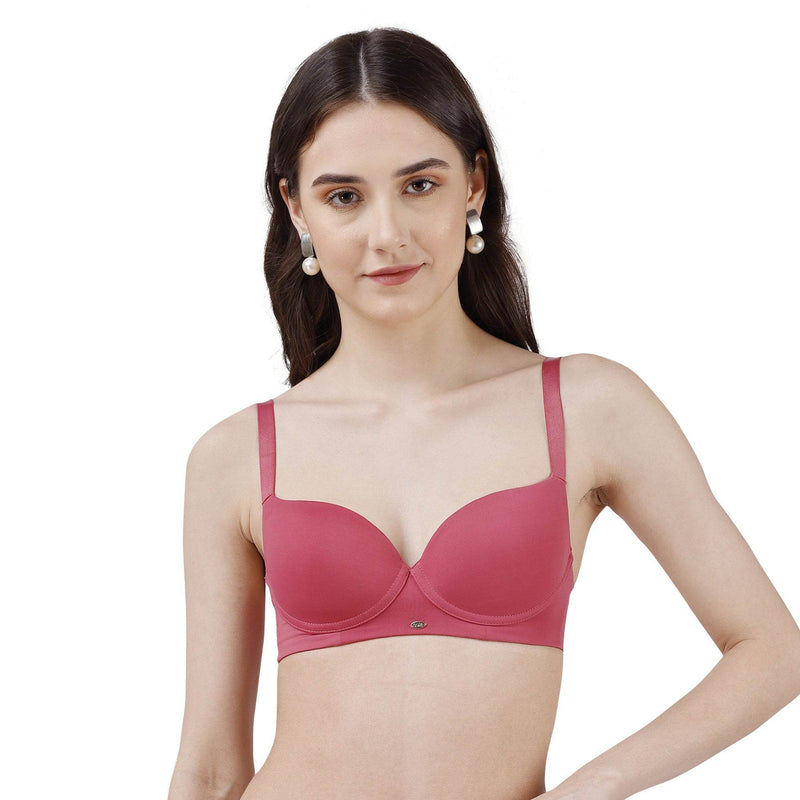 SOIE Woman - Semi/ Medium Coverage Padded Non Wired T-shirt Bra - Bra -for Women