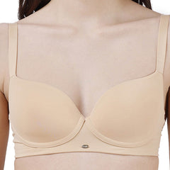 SOIE Woman - Semi/ Medium Coverage Padded Non Wired T-shirt Bra - Bra -for Women