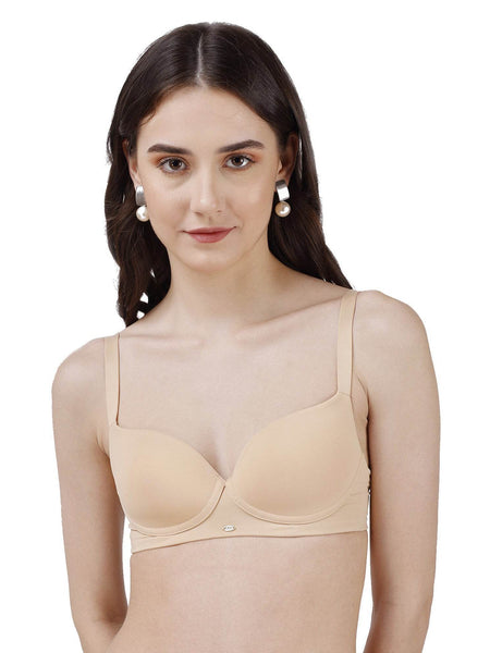 SOIE Woman - Semi/ Medium Coverage Padded Non Wired T-shirt Bra - Bra -for Women