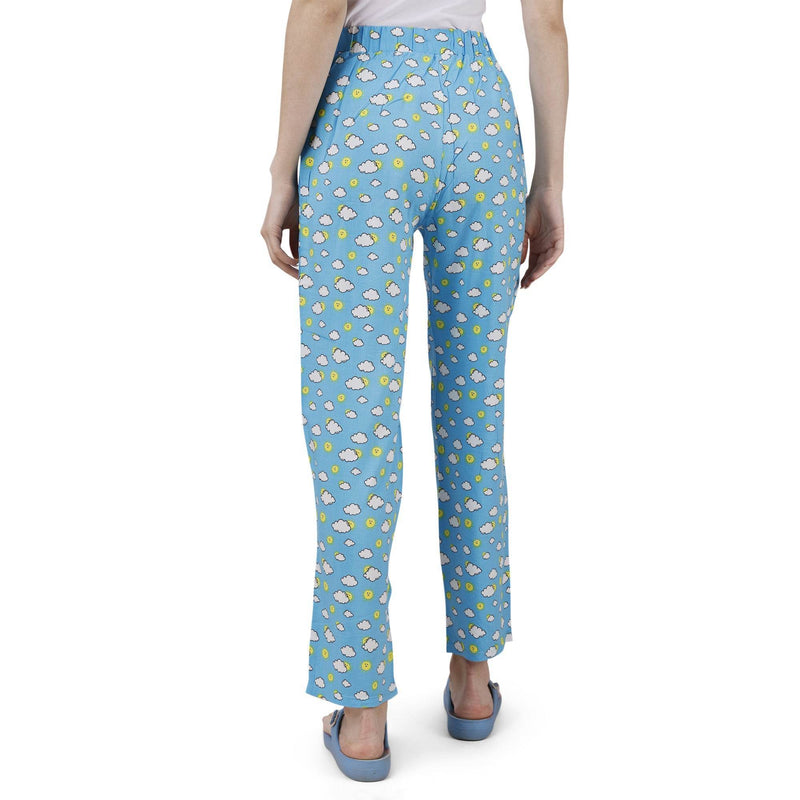 SOIE Woman - Supersoft Rayon Printed Pyjamas with Pockets - -for Women