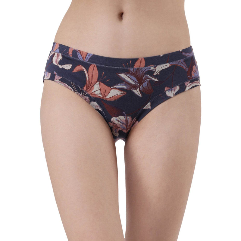 SOIE Woman - Mid Rise Stretch Cotton Seamless Full Coverage Shorty Panty (Pack of 2) - Panty -for Women