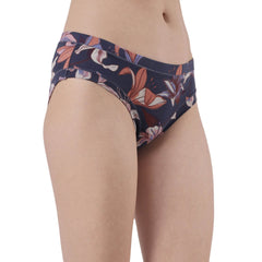 SOIE Woman - Mid Rise Stretch Cotton Seamless Full Coverage Shorty Panty (Pack of 2) - Panty -for Women