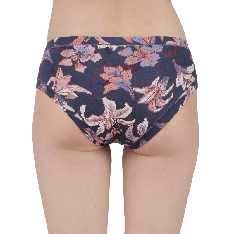 SOIE Woman - Mid Rise Stretch Cotton Seamless Full Coverage Shorty Panty (Pack of 2) - Panty -for Women