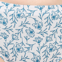 SOIE Woman - High Waist Full Coverage Printed Stretch Cotton Briefs (Pack of 3) - Panty -for Women