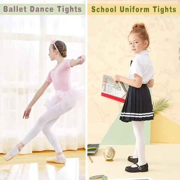 Brachy Girls Kids Winter Warm Ultra Soft Fur Stretchable Thermal Tights Leggings Footed Stockings.