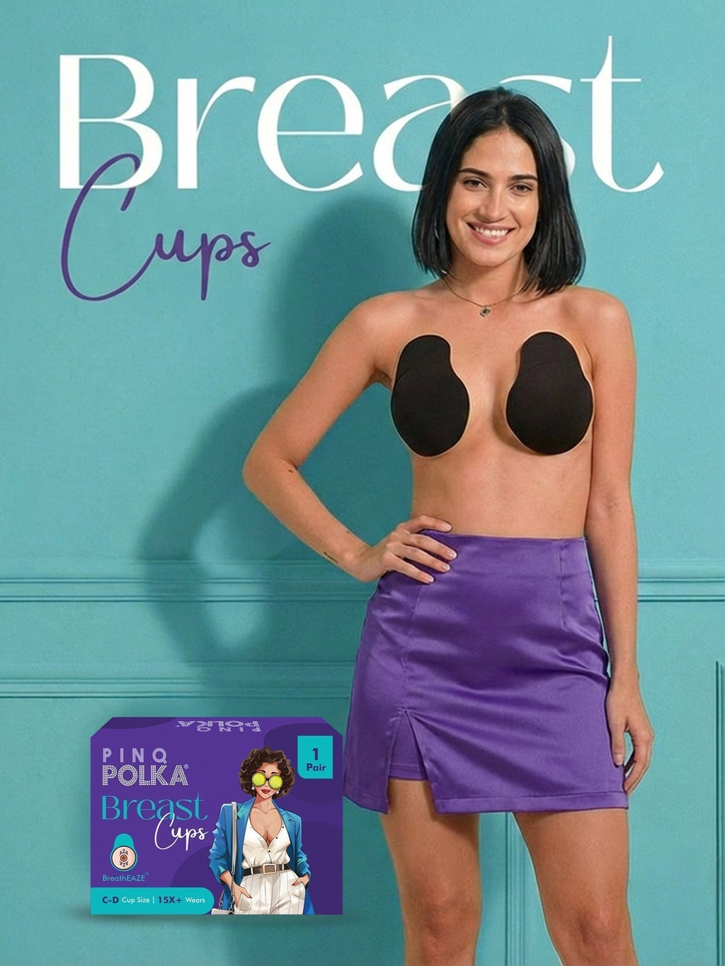 Breast Cups - black - C-D