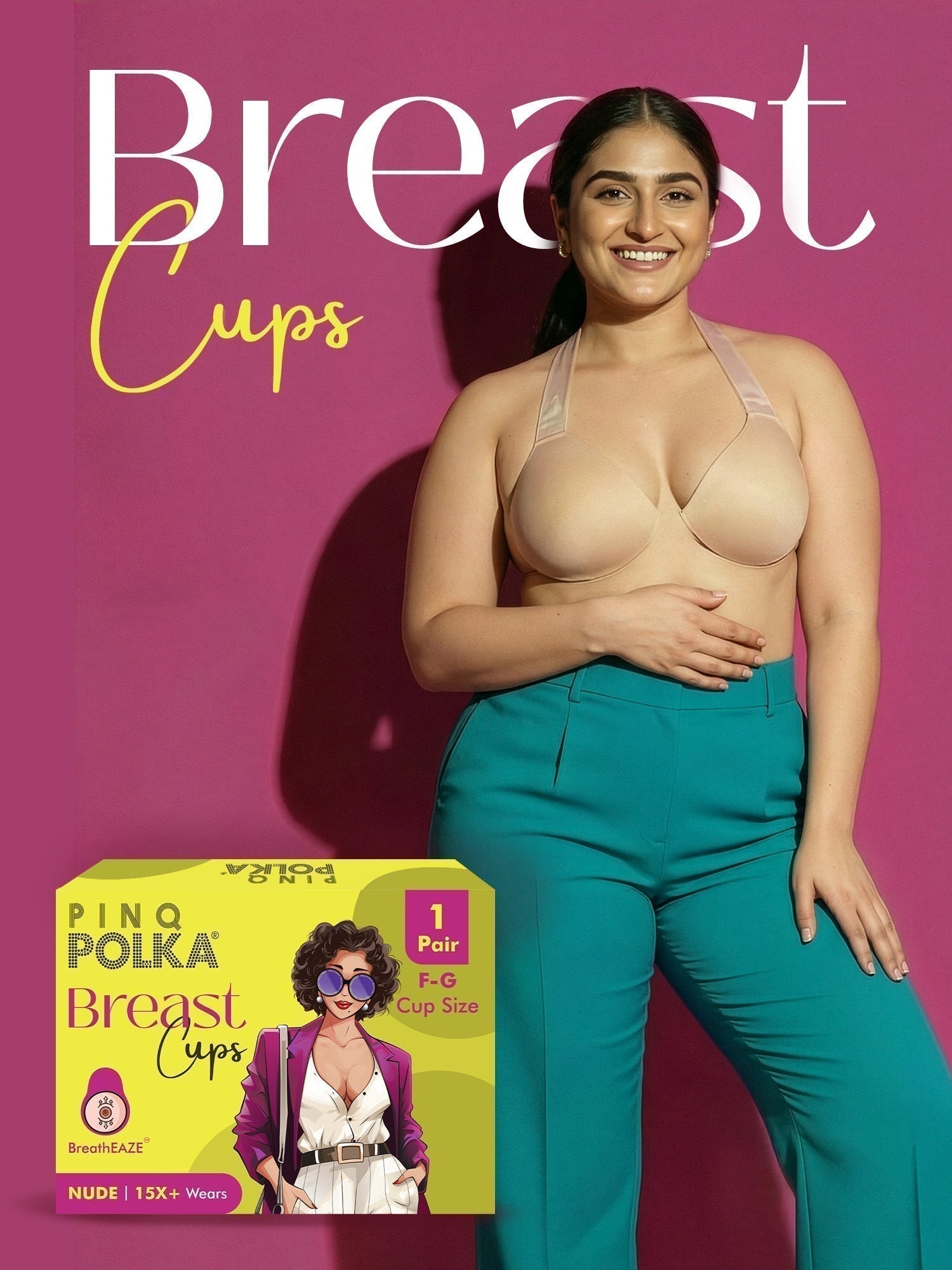 Breast Cups - nude - F-G