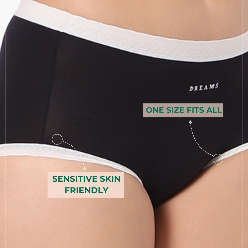 Bundles - Corn Bae Full Coverage Boy Shorts Soft Plant Based Lacy Underwear