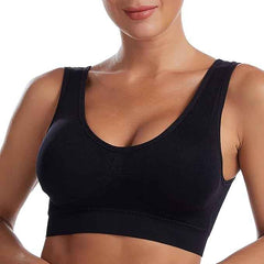 Pack Of 2 Womens Fashion Sports Bra | Seamless, Padded, Non-Wired Gym & Yoga Bra | High Support, Comfortable Everyday Bralette