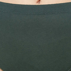 Tummy-Smoothing High Waist Cotton Briefs – Pack of 3