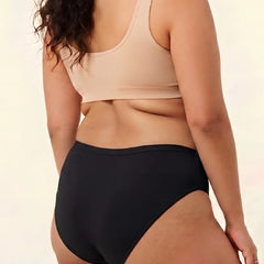 2 Pack - Black Bamboo Absorbent Underwear