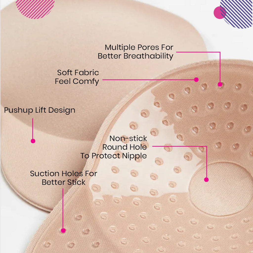 Breast Cups X Nipple Covers (Reusable)