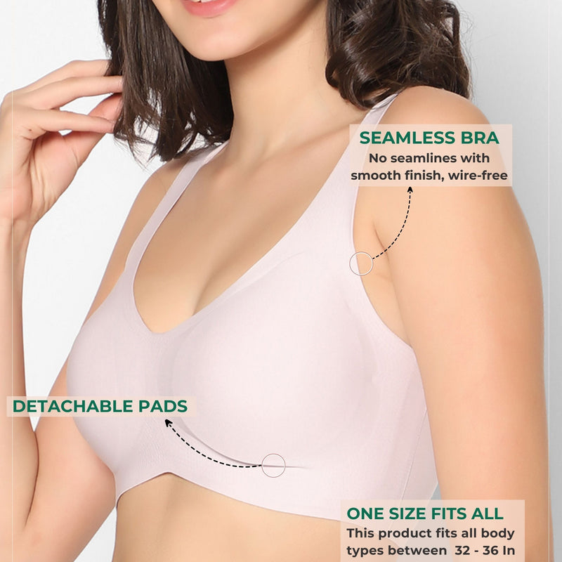 Skin-Soothing Ceramide Maternity Bra – Wire-Free, Soft-Hold Support + Skin-Caring Comfort