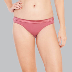 SOIE Woman - Low Rise Cotton Spandex Bikini (Assorted Pack of 3) - Panty -for Women