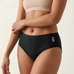 2 Pack - Black Bamboo Absorbent Underwear