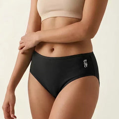 4 Pack - Black Bamboo Absorbent Underwear