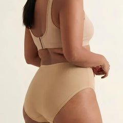 2 Pack - Beige Bamboo Absorbent Underwear