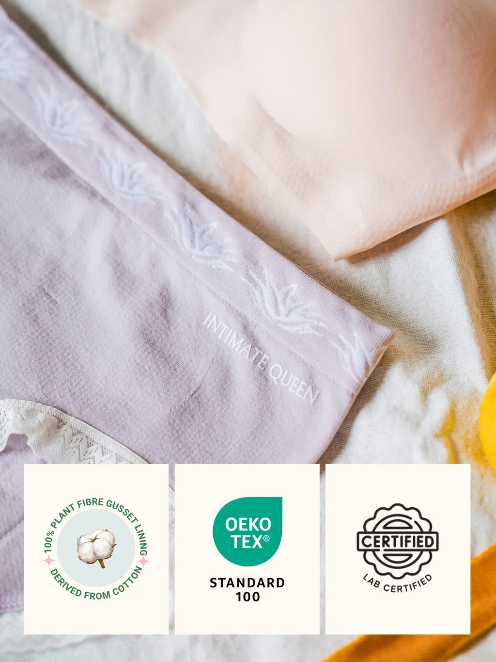 Panties for Daily Discharge - Cotton Candy Heavy-Duty Moisture-Wicking Hipsters Bundles