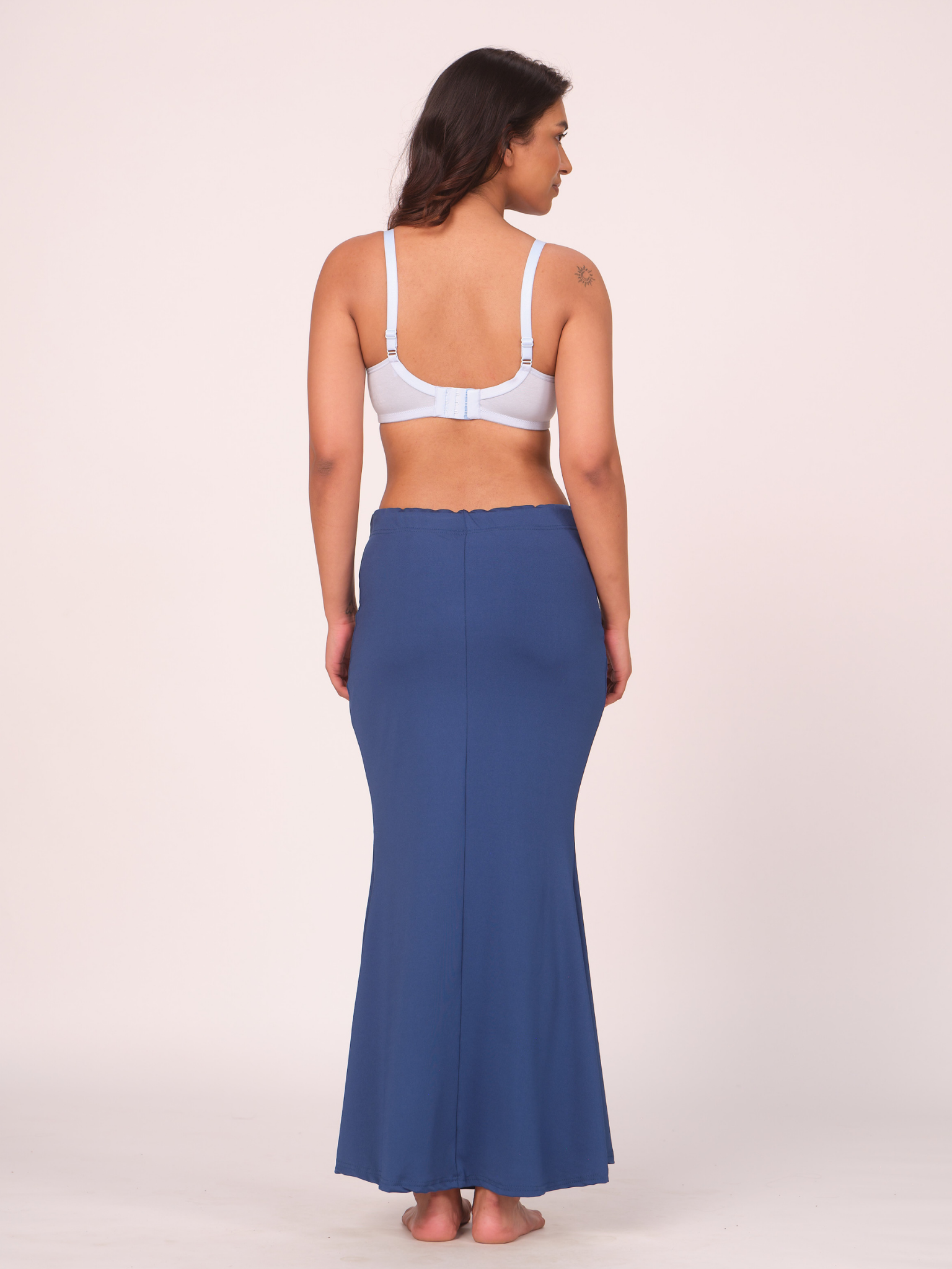 Munns & Mars Polyester Fish-Cut Saree Shapewear