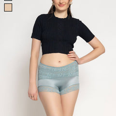 Floral Lace High-Rise Hipster Panty- Pack of 2
