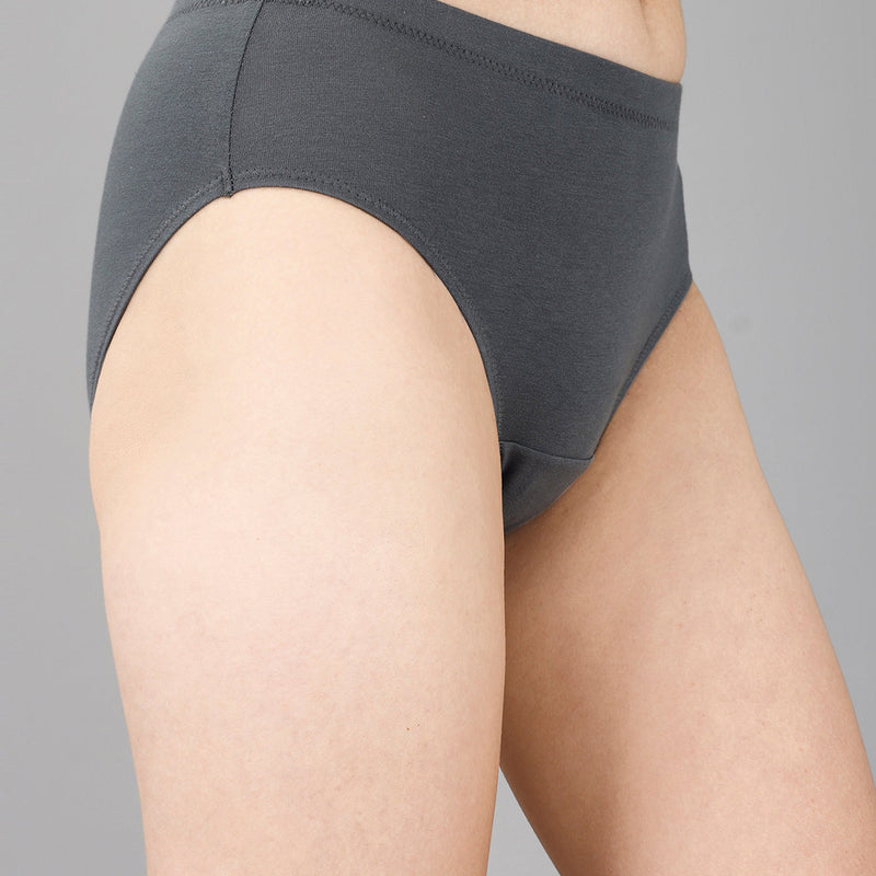 High Rise Full Coverage Cotton Hipsters – Pack of 3