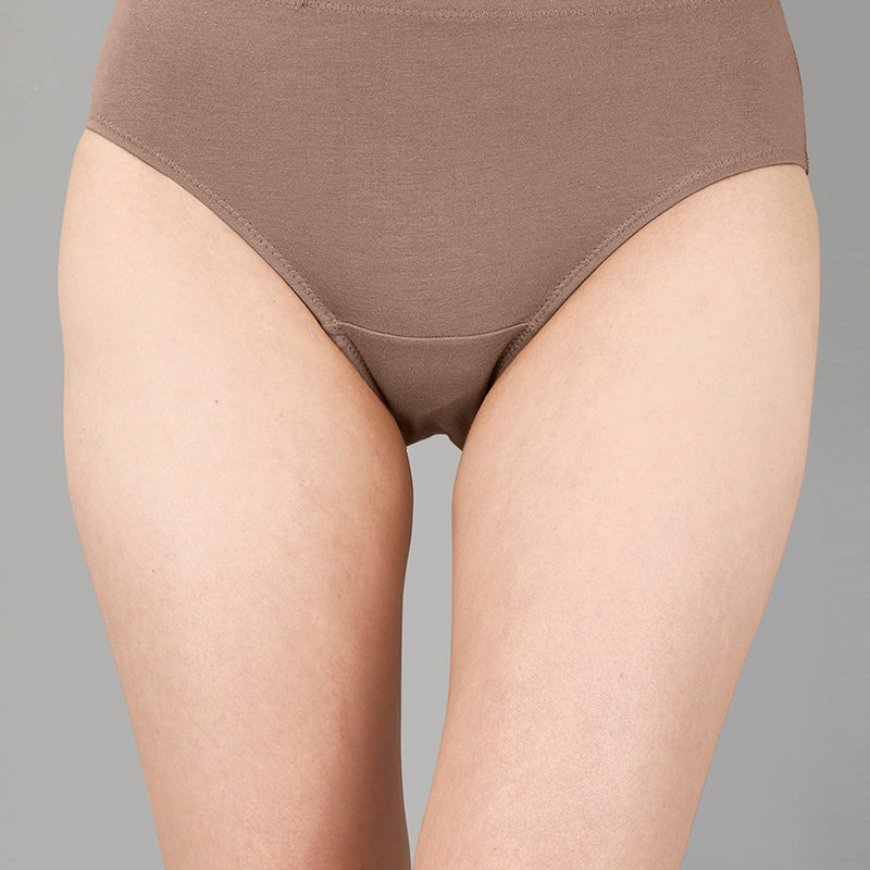 High Rise Full Coverage Cotton Hipsters – Pack of 3