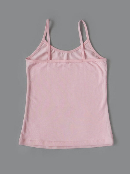 SOIE Woman - Printed Cotton Spandex Super Soft Camisole for Girls (Pack of 2) - -for Women