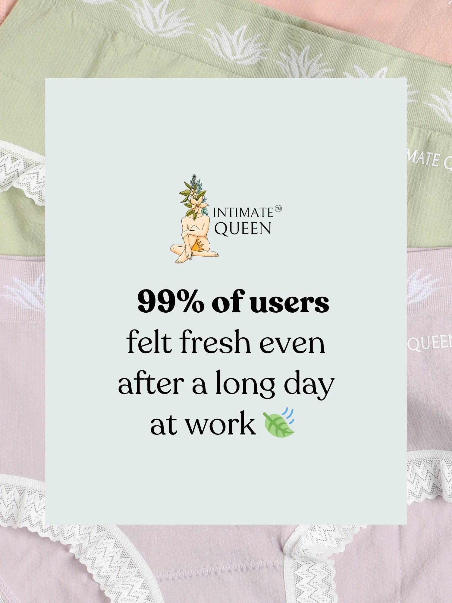 Panties for Daily Discharge - Cotton Candy Heavy-Duty Moisture-Wicking Hipsters Bundles