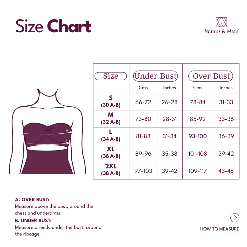 Munns & Mars Bundle of Seamless Non-Padded Tube Bra - Beige & Black