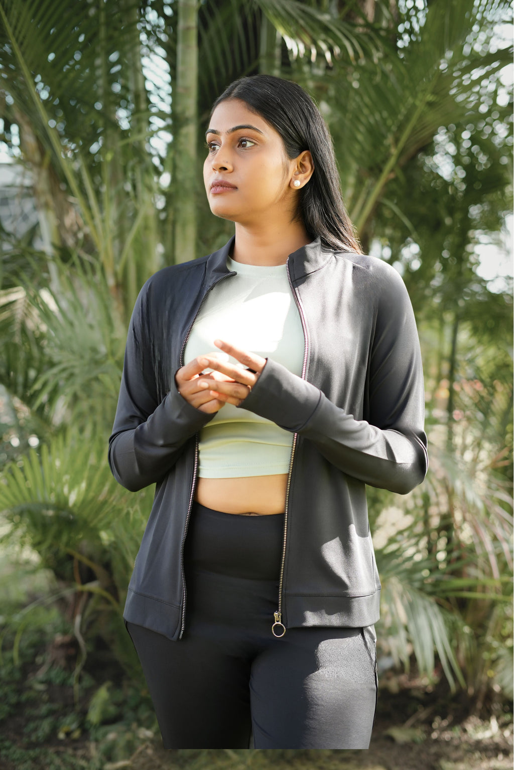 Wednesday Workout jacket- Black