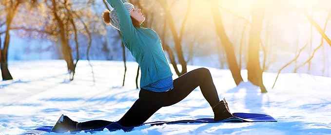 Brown Bottom Thermals Warm Winter High Waist Tummy Control Fleece Leggings for Womens