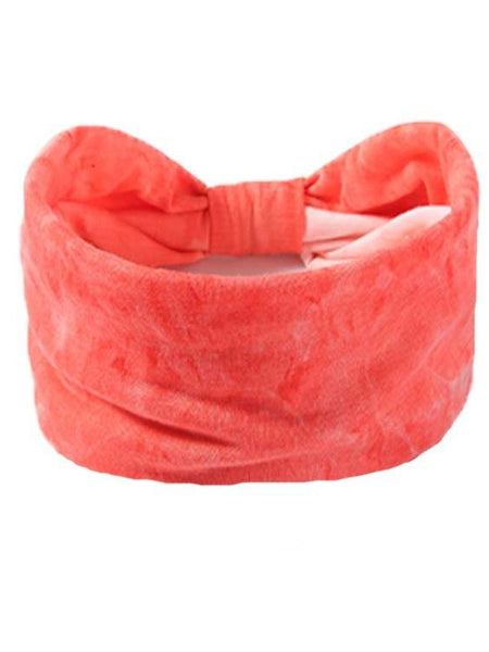 Tie Dye Hair Band : Red Shade