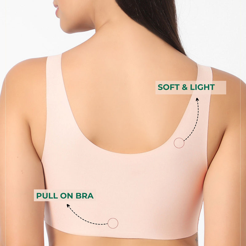 Skin-Soothing Ceramide Maternity Bra – Wire-Free, Soft-Hold Support + Skin-Caring Comfort