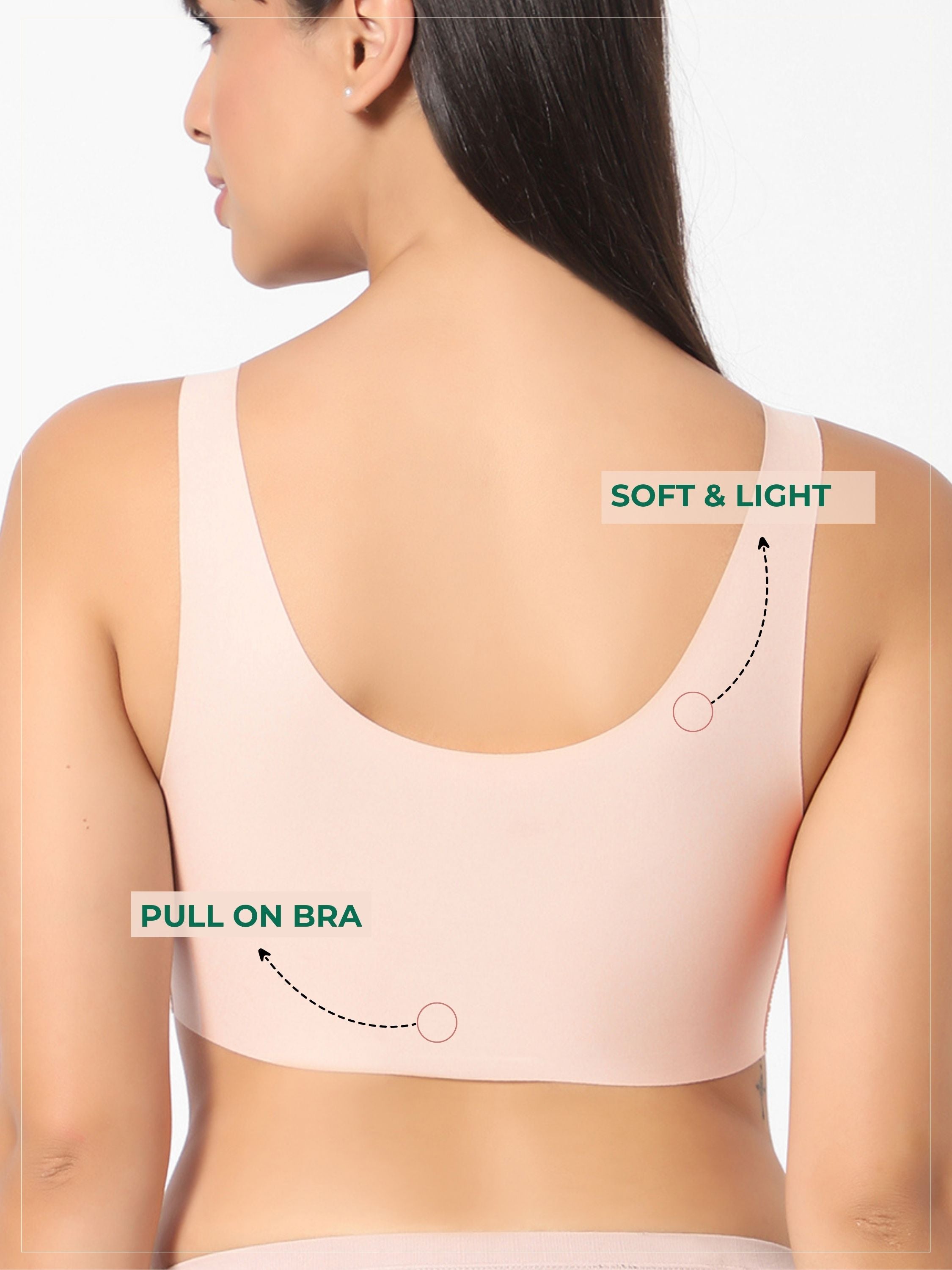 Skin-Soothing Ceramide Maternity Bra – Wire-Free, Soft-Hold Support + Skin-Caring Comfort